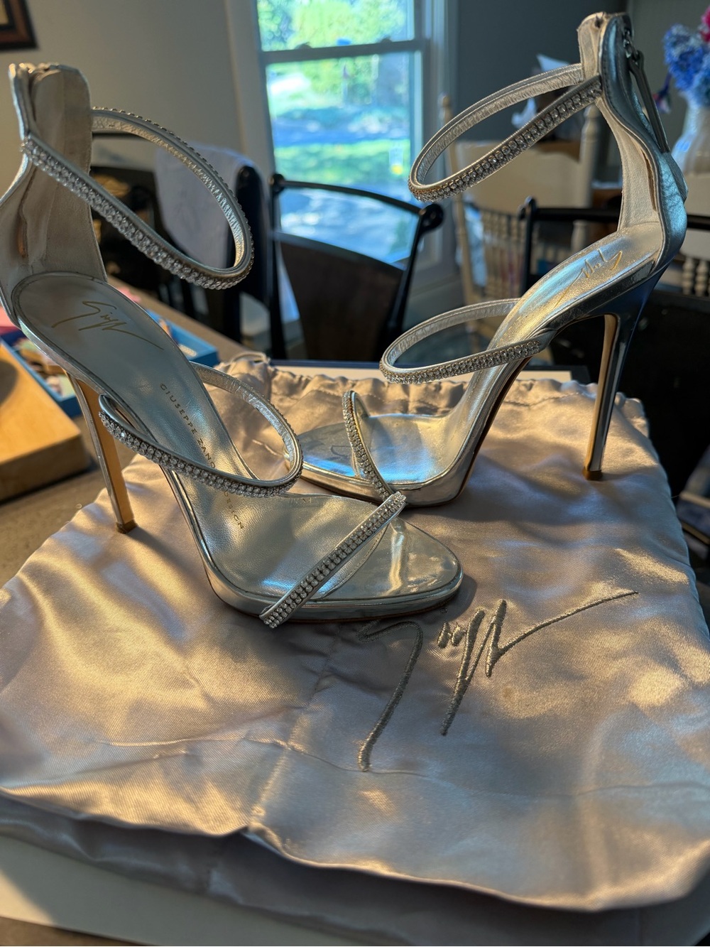 Giuseppe Zanotti Rhinestone Heels - Picture 3 of 5
